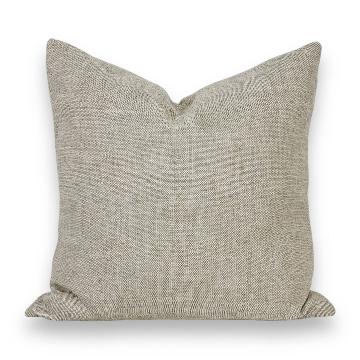 Lancaster | Natural oatmeal weave pillow cover- Multiple Sizes