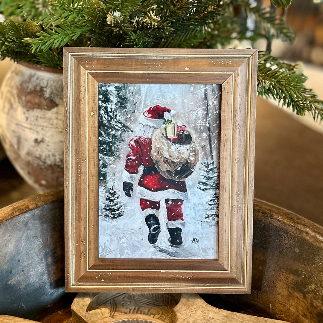 Santa’s quiet journey