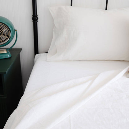 Signature Linen Cotton Blend Sheets