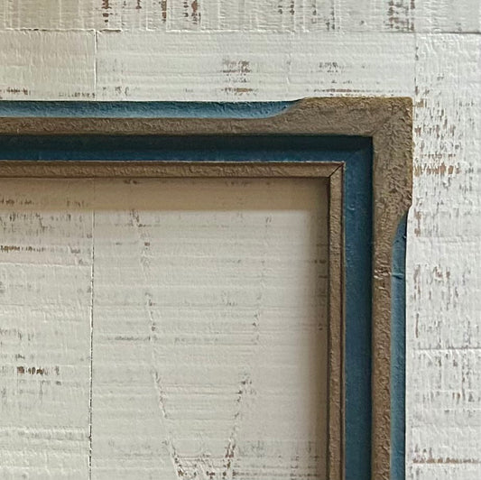 Vintage wooden frame