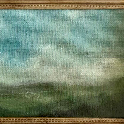 Absorb the landscape - acrylic on canvas