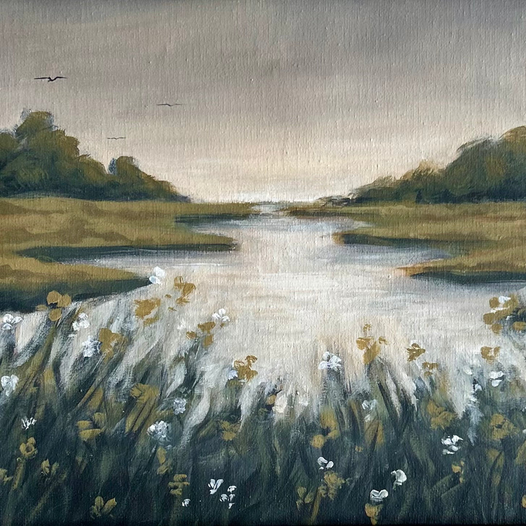 Still water, soft light