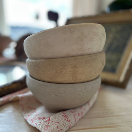 Vintage French Earthenware Bowl