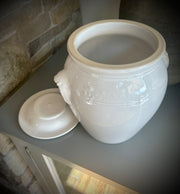 Antique French confit pot