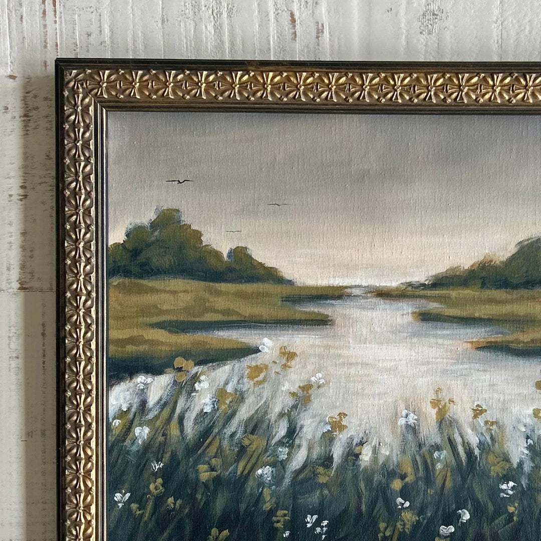 Still water, soft light