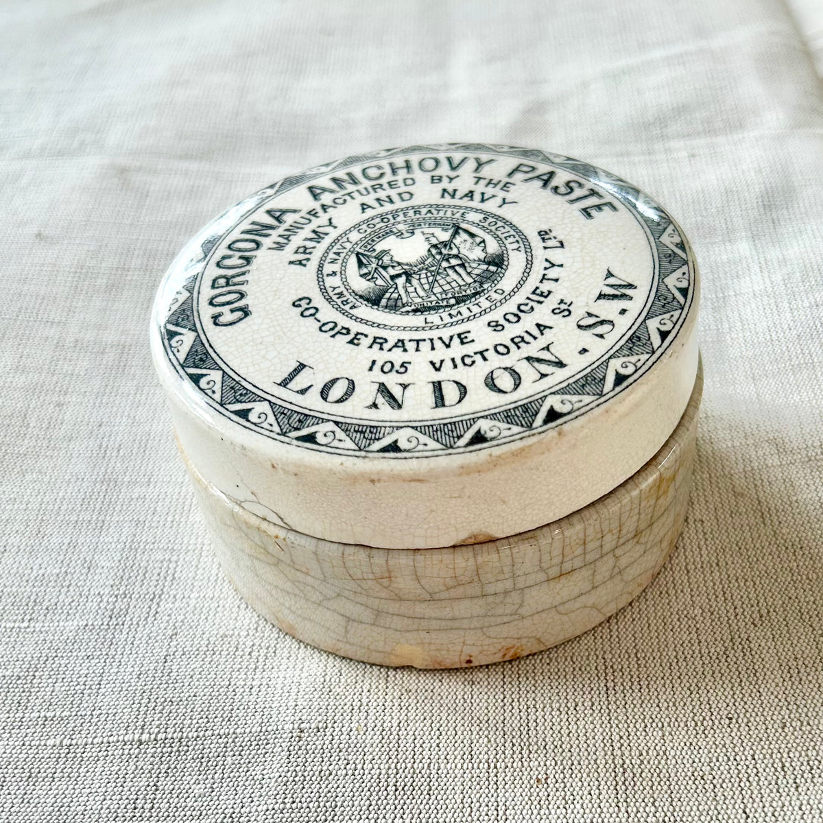 Gorcona Anchovy Paste Jar with Original Lid
