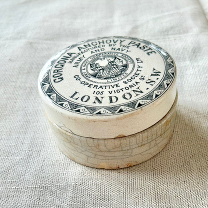 Gorcona Anchovy Paste Jar with Original Lid