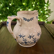 Antique French Faïence Jug — Sarreguemines, c.1900