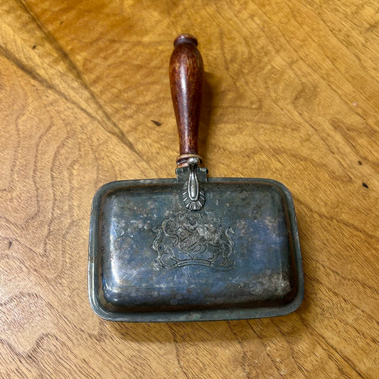 Antique Silver-Plated Table Crumb Catcher | Simeon L. & George H. Rogers Co.