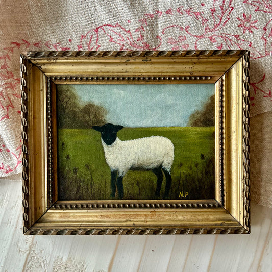 Little Black Sheep – Original Painting by Nadia Pajak