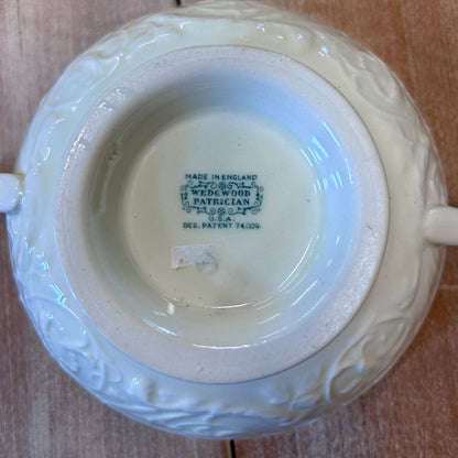 Vintage English Wedgwood & Co. Patrician Soup Bowls – Pair