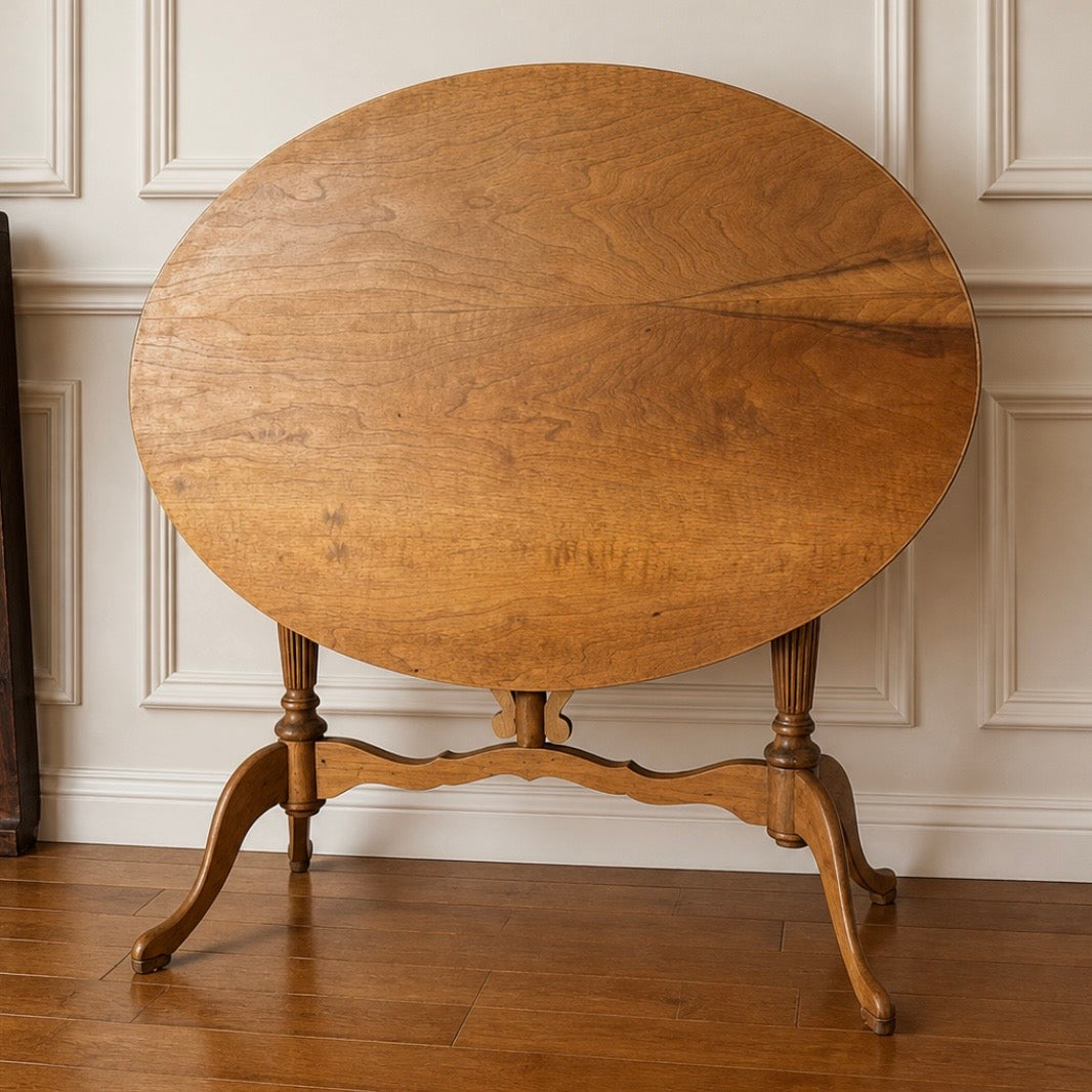 Antique English Tilt-Top Occasional Table circa 1880-1900