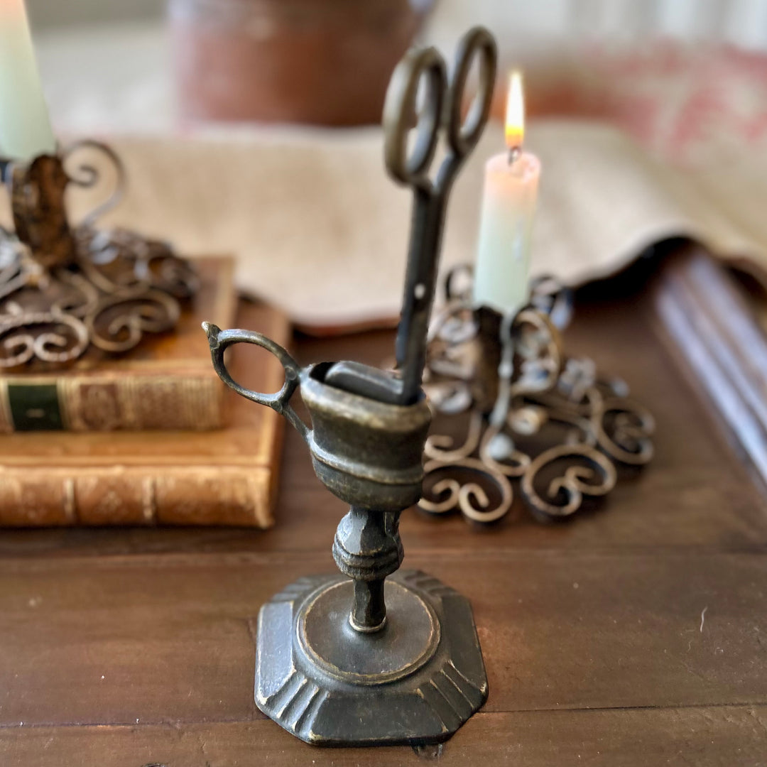 Antique Victorian Candle Snuffer with Stand
Late 19th to Early 20th Century