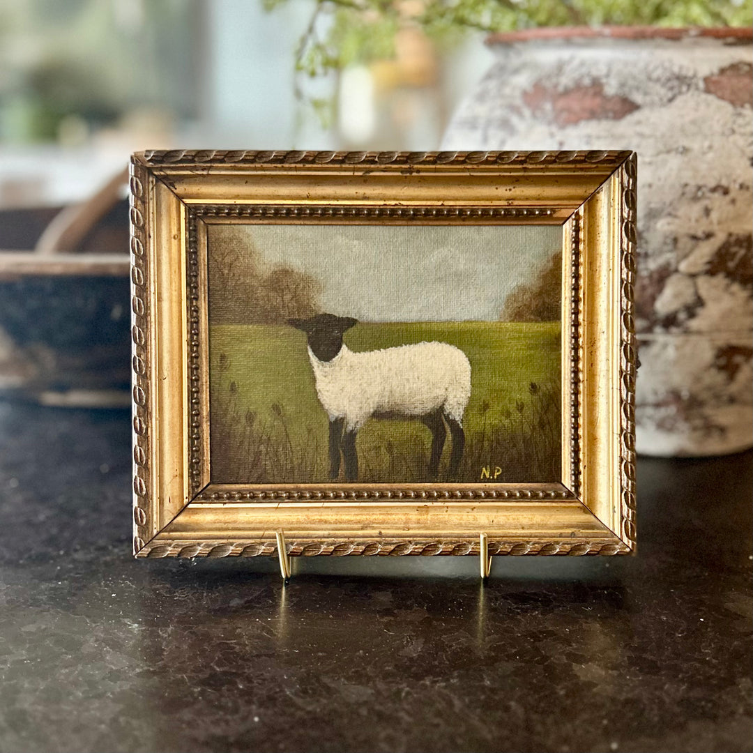 Little Black Sheep – Original Painting by Nadia Pajak