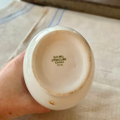 Edwardian Gold-Scroll Syracuse Creamer