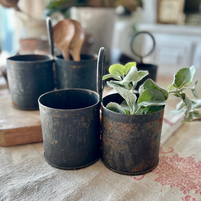 Primitive European Milk Holders — Single & Double