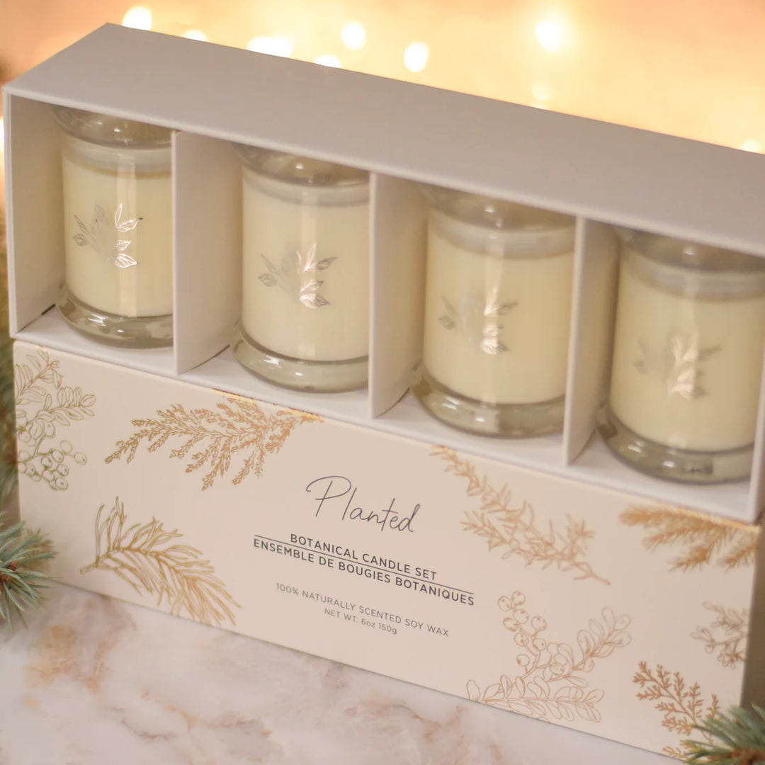 Petite Holiday Candle Quartet