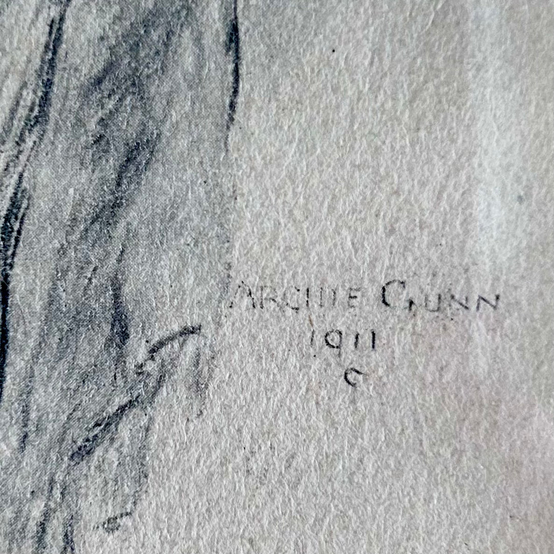 Softly Kept — Edwardian Portrait (After Archie Gunn, 1911)