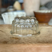 English pressed glass jelly mould