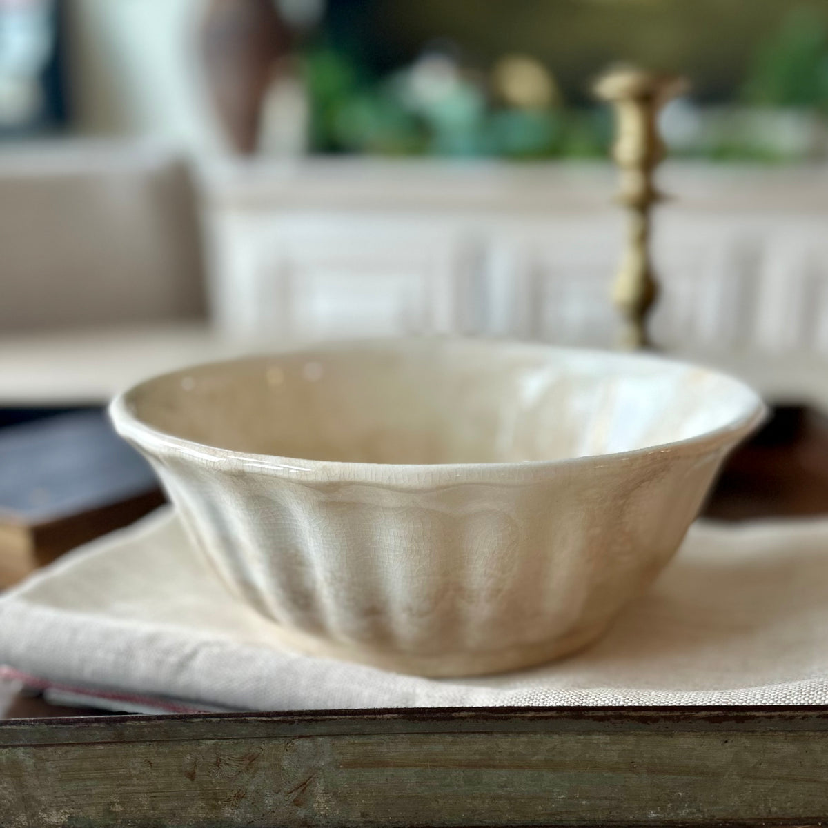 Antique English Ironstone Bowl – J. & G. Meakin