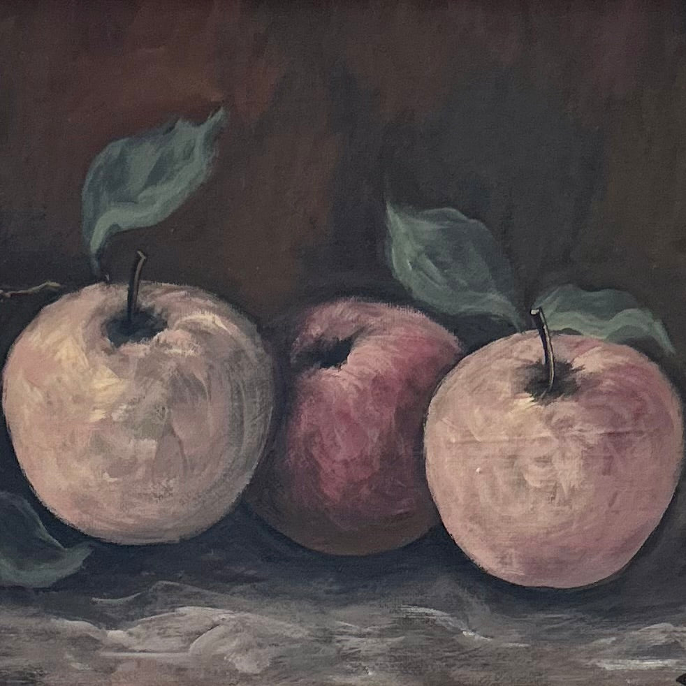 Three Apples in Quiet Light