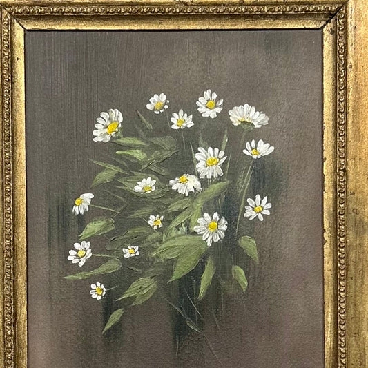 Original oil on canvas in vintage frame 10x12”