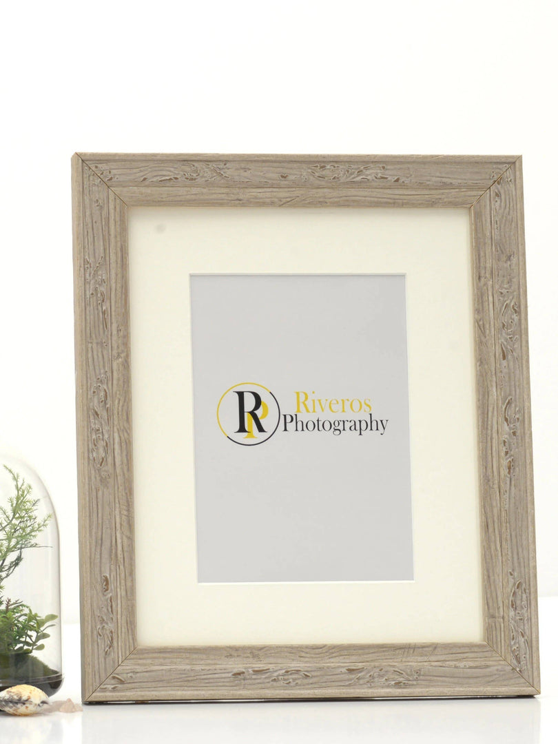 Frame- Desert Sand Color With Embossed Motif