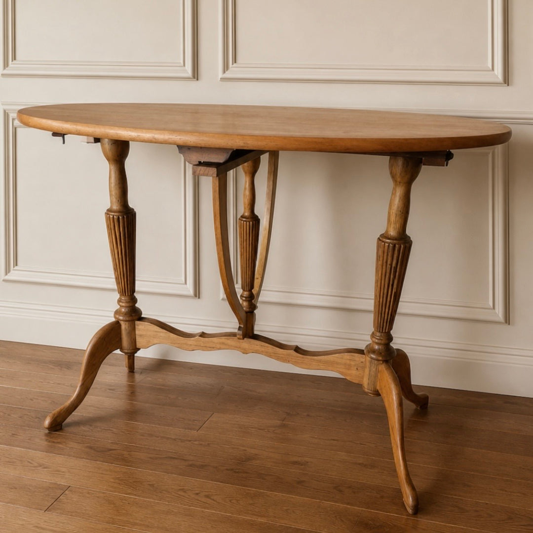 Antique English Tilt-Top Occasional Table circa 1880-1900