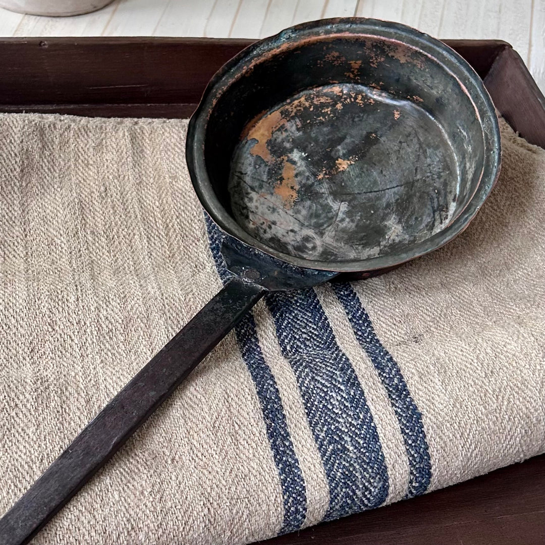 Antique French Copper Escargot Pan