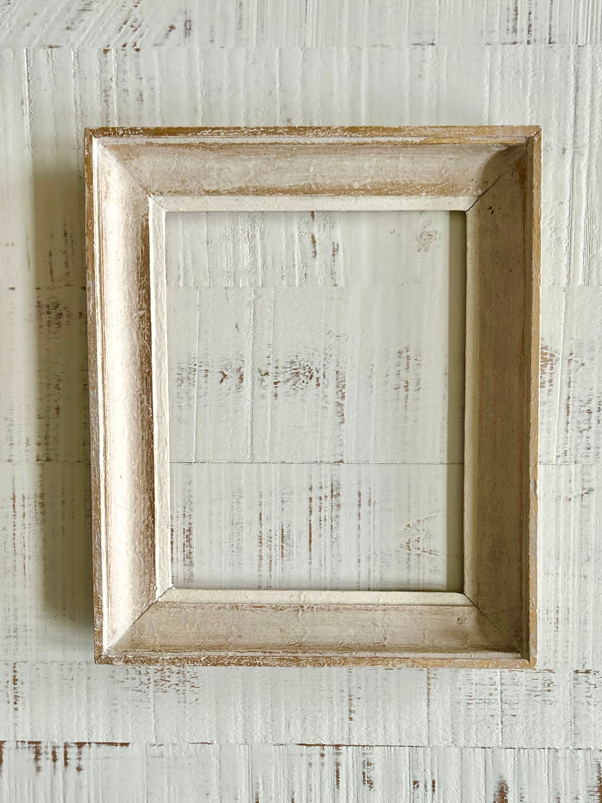 French Distressed Wood Frame