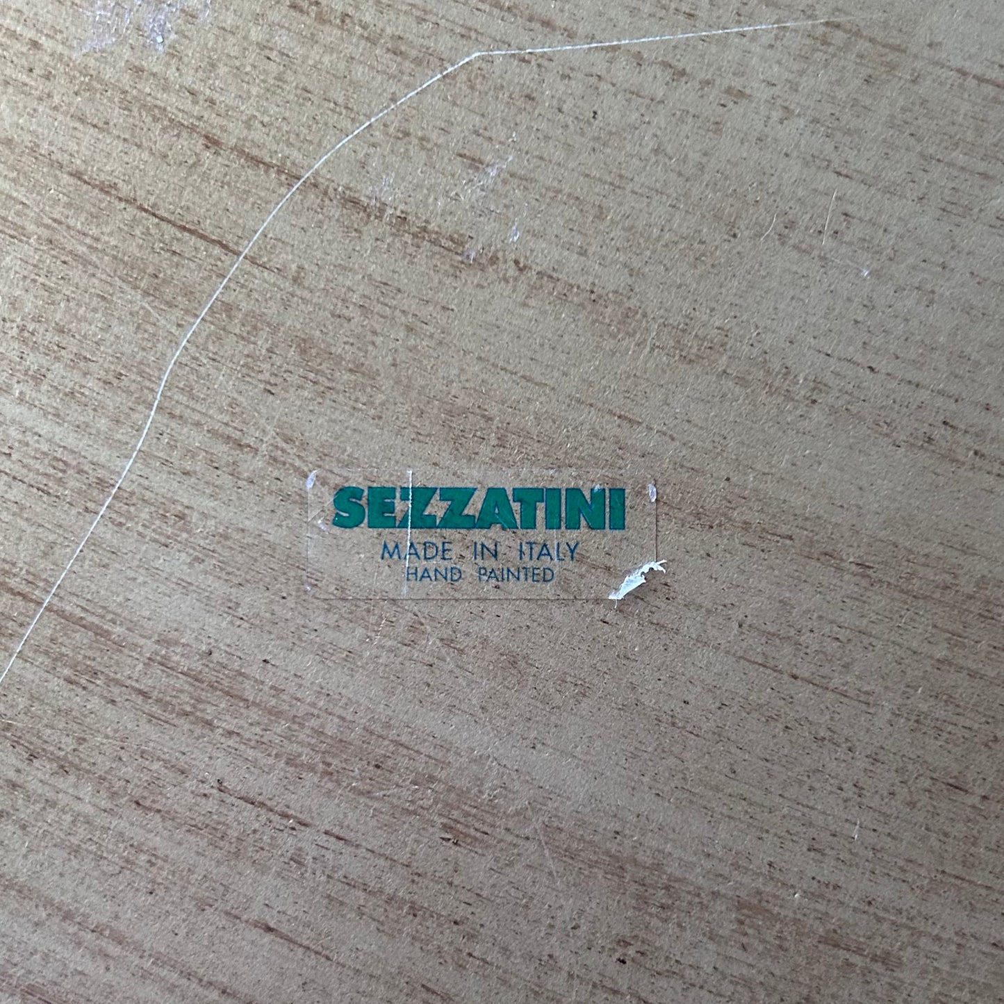 Vintage Italian Sezzatini Gilt Tray
