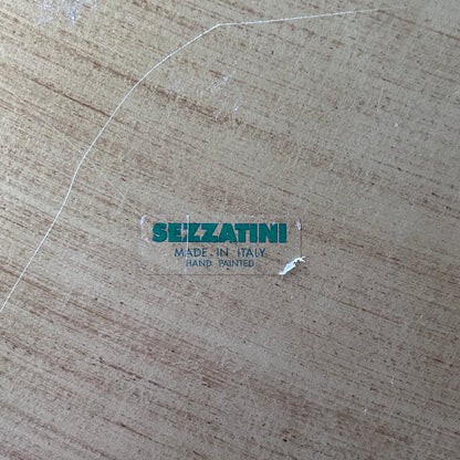 Vintage Italian Sezzatini Gilt Tray