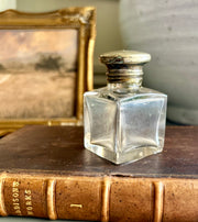 Antique Glass Inkwell