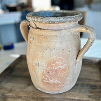 Antique French confit pot