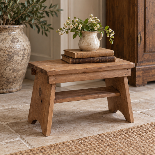 Vintage English Farmhouse Stool