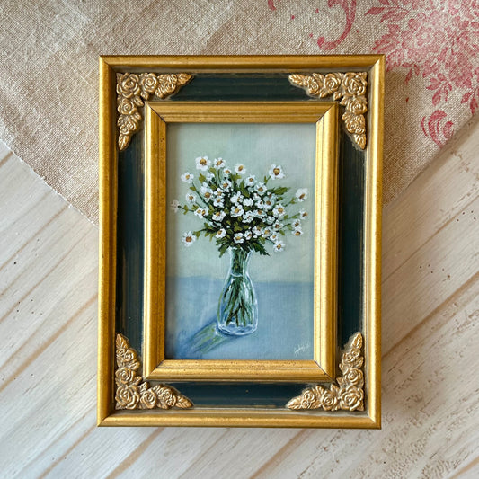 "Grocery Store Flowers" Fine Art Print (framed)