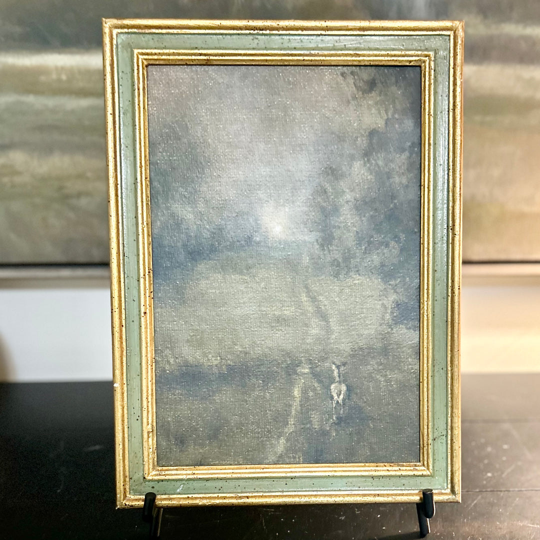 Towards the light - in vintage French frame