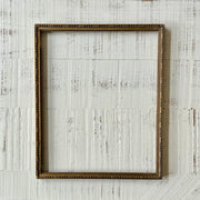 Antique Gilded Frame with Beaded Detail