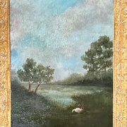 Bless the ducks - acrylic on paper