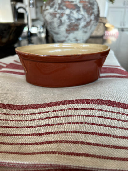 Vintage Renault Berry Stoneware Baking Dish