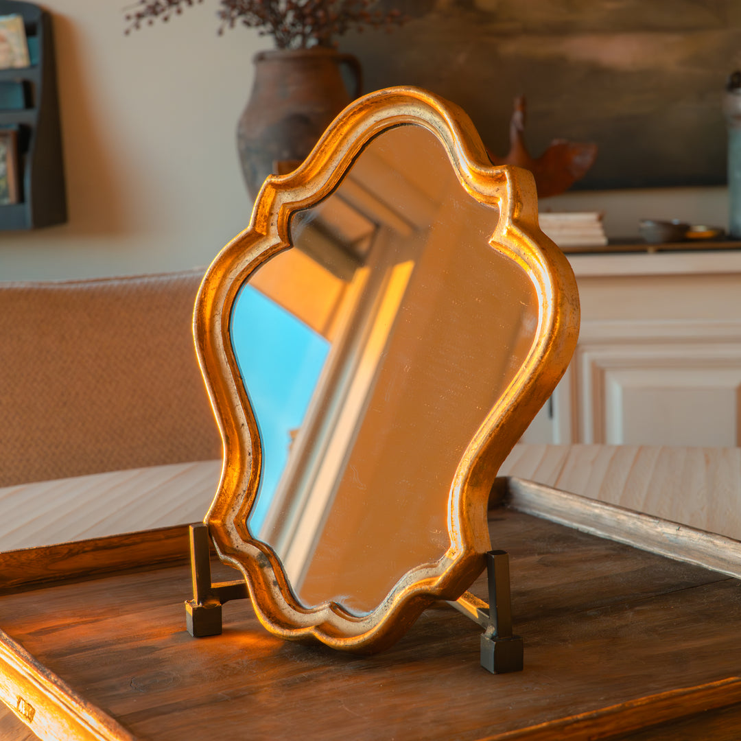 Vintage Florentine gilt mirror