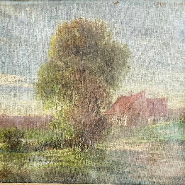 Countryside oil on canvas