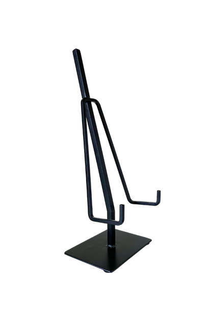 Picture Easel Stand Dual Arm Black Iron