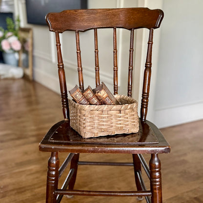 Victorian Country Side Chair with Folk Art Pierced Seat
Circa 1870-1900