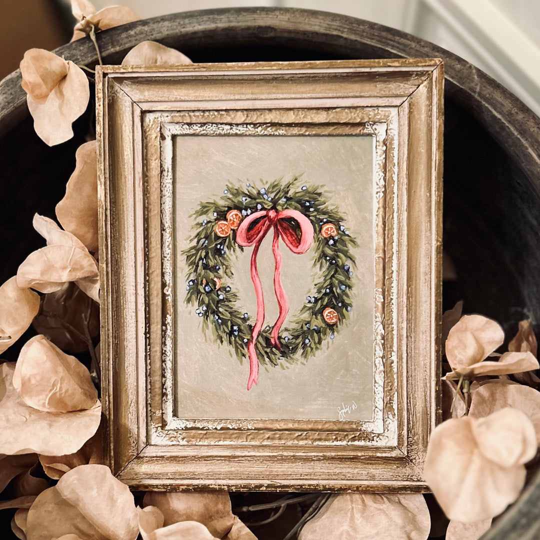 "Winter's Welcome" Framed Fine Art Print