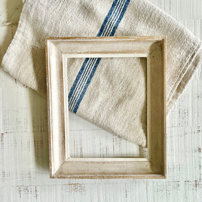 French Distressed Wood Frame