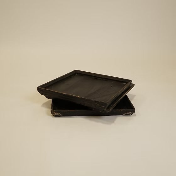 Atticus Vintage Wood Tray