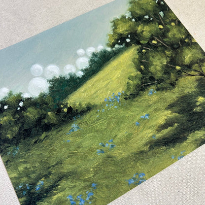 "Spring Green" Fine Art Print (framed)