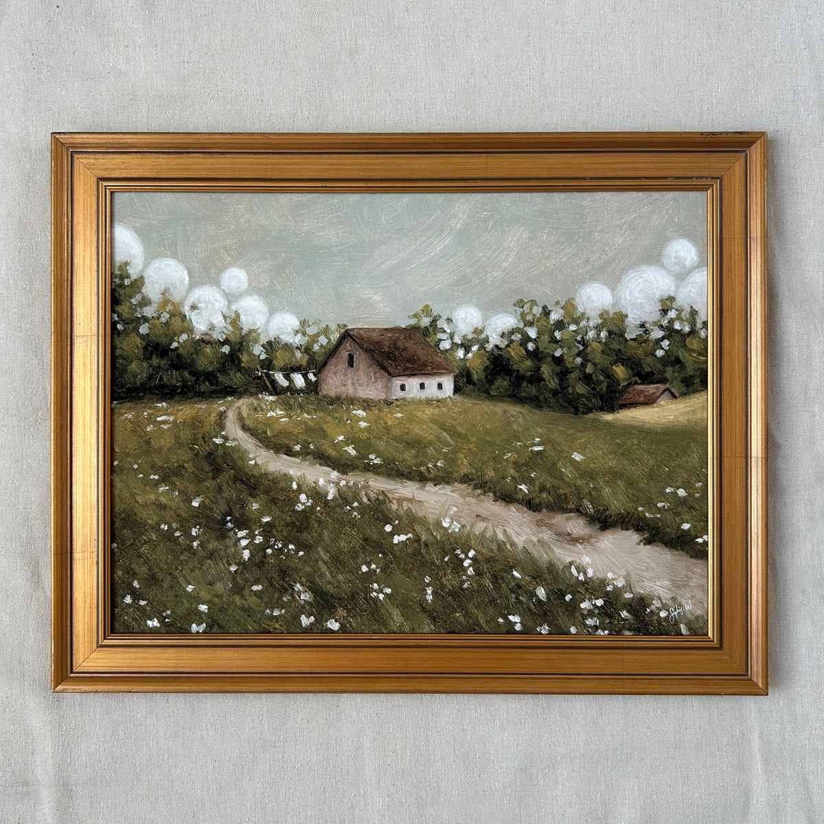 "Simple Living" Fine Art Print (framed)