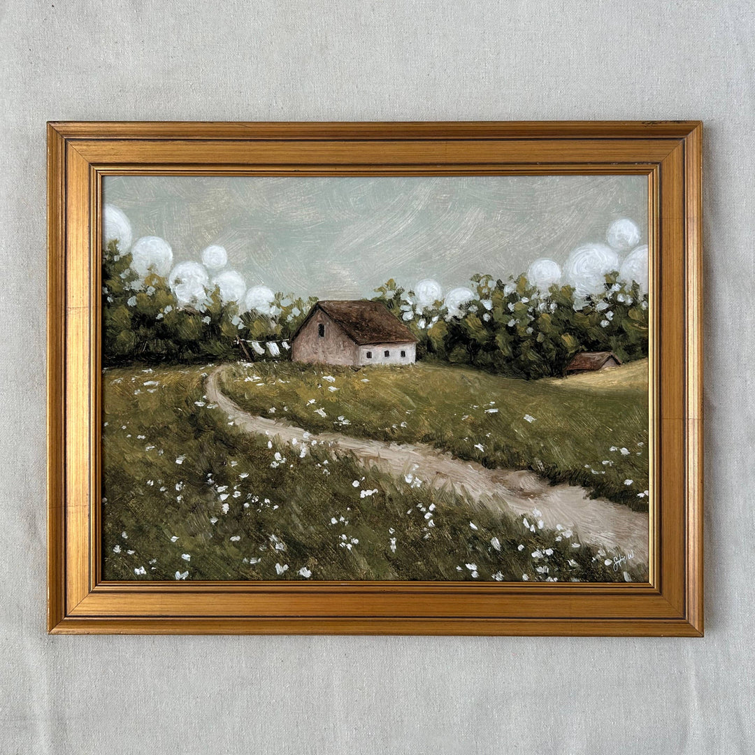 "Simple Living" Fine Art Print (framed)